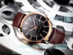 New Copy Omega Automatic Watch Black Dial With Gold Markers
